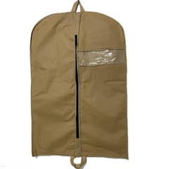Non-Woven dust Cover for coat Brown