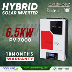 6.5kw Maxpower Suntronic Dou 7000 Hybrid Inverter