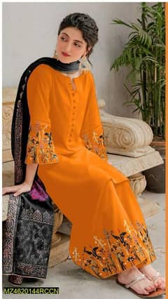 3 pc womens unstiched lawn suits /Embroidered lawn suits for sale