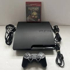 PS3 jailbreak 320GB with 15 Games Pre Installed 2 controller