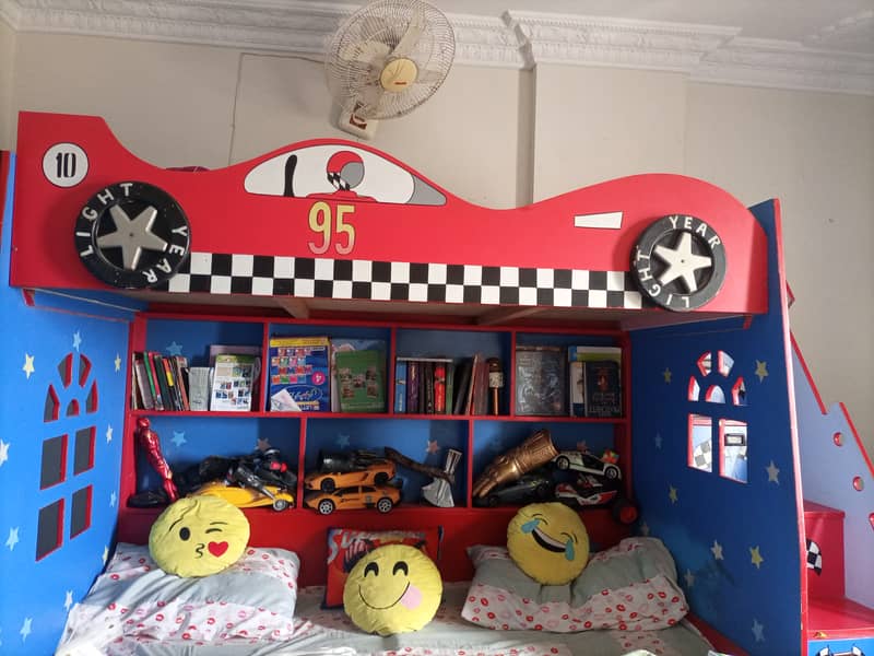 Kids bed, 3 bed , bunk bad and cartoon bed, bed 2