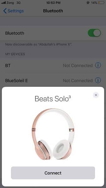 Beats Solo 3 wirelesss Rose Gold 8