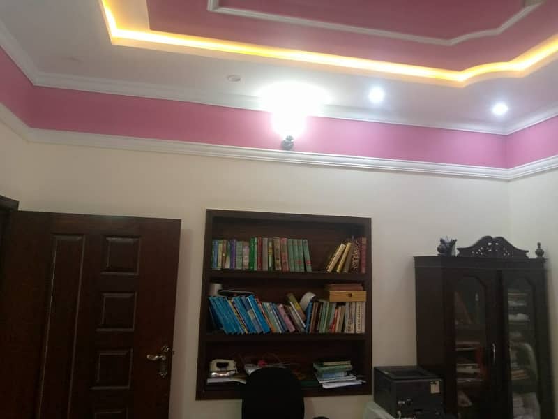Upper Portion of 1 Kanal House Available For Rent In Punjab Block Chinar Bagh 8