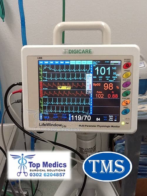 ICU Monitors OT Monitors Patient monitor Cardiac Monitors Vital Sign 12