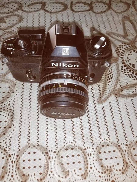 Nikon EM 35mm slr 0