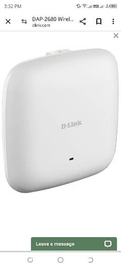 D-Link Wireless AC1750 Wave 2 Dual-Band PoE Access Point
(DAP-2680)