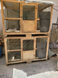 wood cages with free matkiyaa
