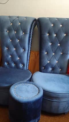 sofa chairs and table
