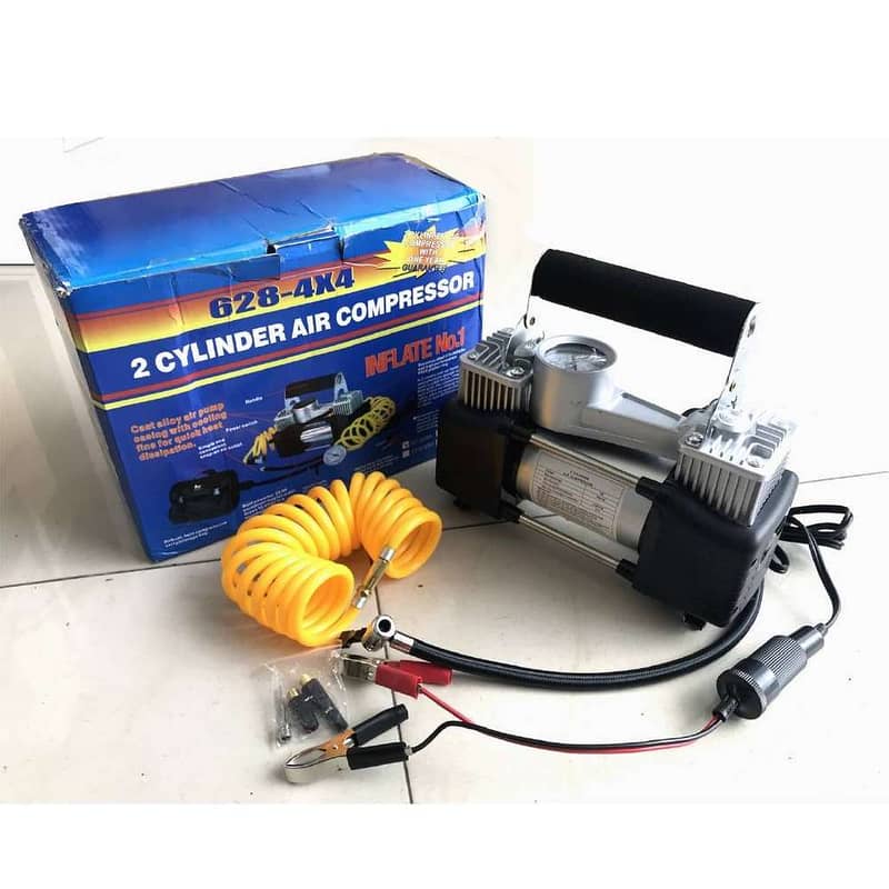 2 Cylinder Car Air Compressor 628 4 x 4 with 1 Year guarantee 2