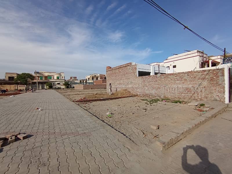 3 Marla Residential Plot Available For Sale In New Shadman Colony City Gujrat 14