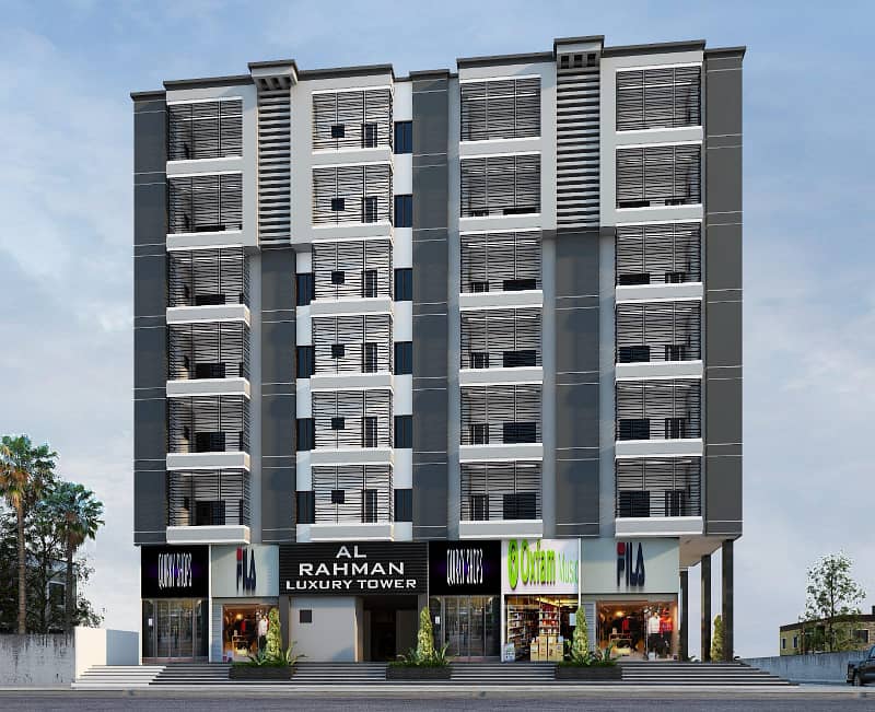 2Bed/DD Flat Are Available In Saima Green Valley 1