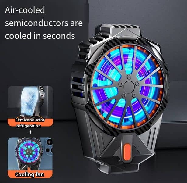 X88 Cooling Fan for Mobile With Digital Display 1