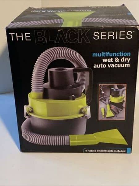Car Vacuum Cleaner Black Series 12V 3