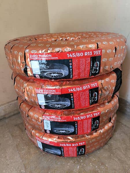 GENERAL EURO TYCOON ALTO 660cc TYRES 145/80/R13 FOR SALE 0