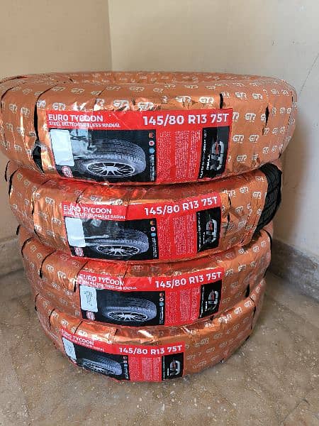 GENERAL EURO TYCOON ALTO 660cc TYRES 145/80/R13 FOR SALE 5