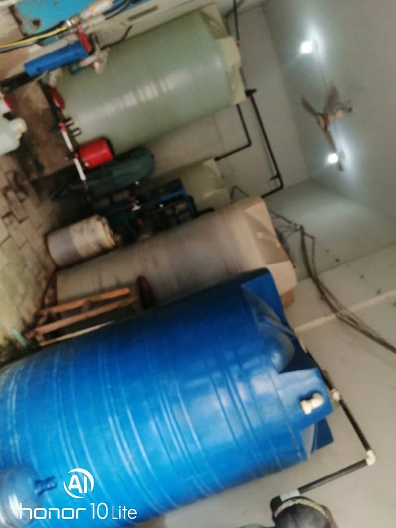 Running R. O Plant business For sale l In karachi 2