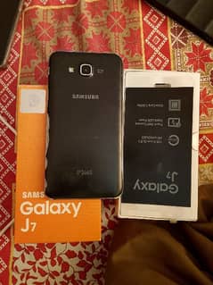 Samsung J7 approved dual sim with box