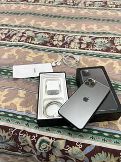 Iphone 11 Pro max Pta aprroved complete accessories