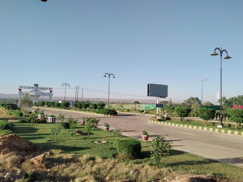 A Good Option For Sale Is The Residential Plot Available In Seven Wonders City Phase 1 Jinnah Block In Karachi 8