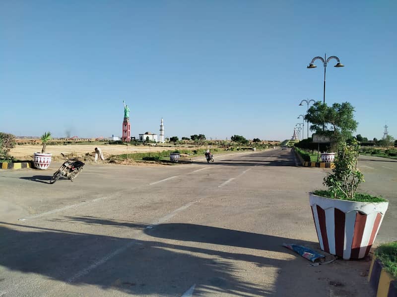 A Good Option For Sale Is The Residential Plot Available In Seven Wonders City Phase 1 Jinnah Block In Karachi 10