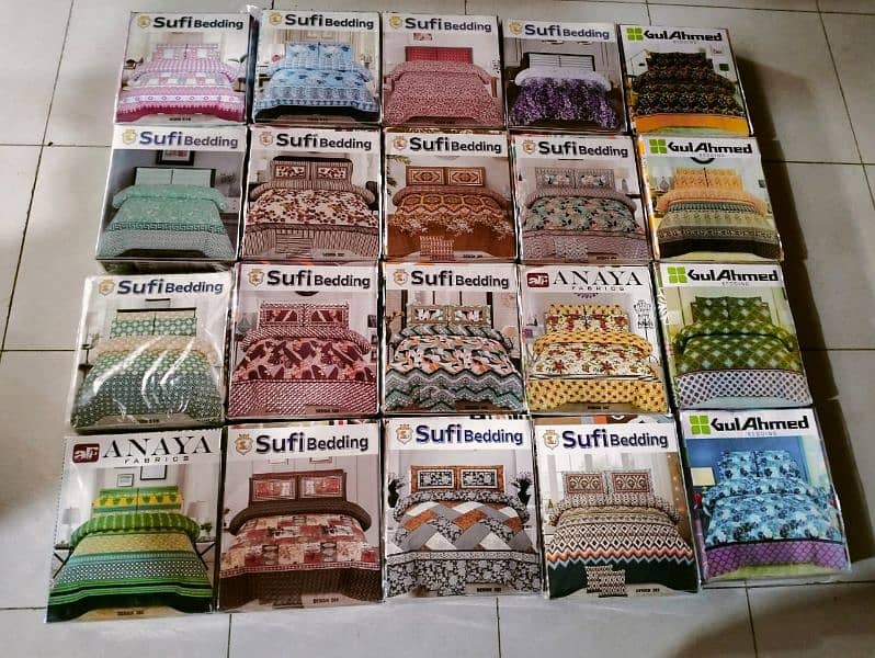 Fancy Bedsheets Available (high quality) 0