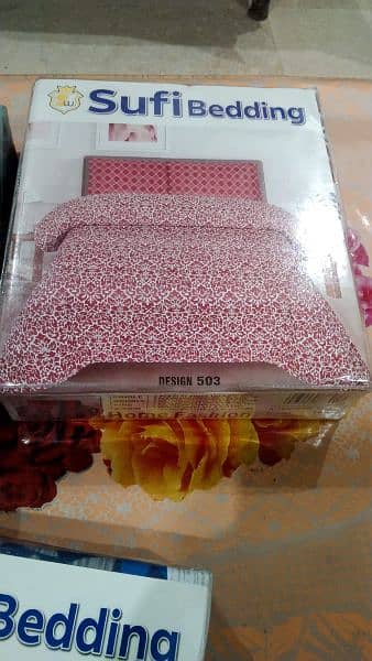 Fancy Bedsheets Available (high quality) 5