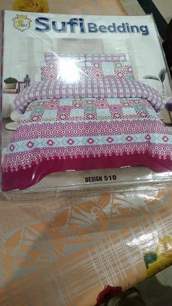 Fancy Bedsheets Available (high quality) 8