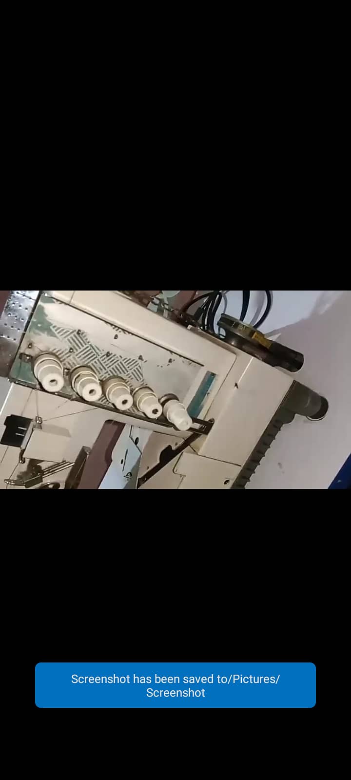 Flat lock machine siruba 2