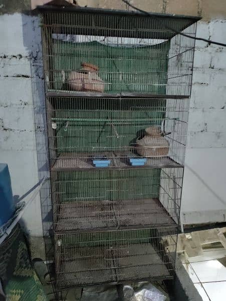 8 partition cage with all item 0