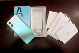 Oppo A96 complete box official PTA approved.