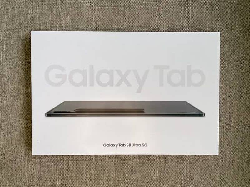 SAMSUNG TAB S8 ULTRA (X906)(12gb/256gb) 5G OFFICIAL BOX PACKED 0