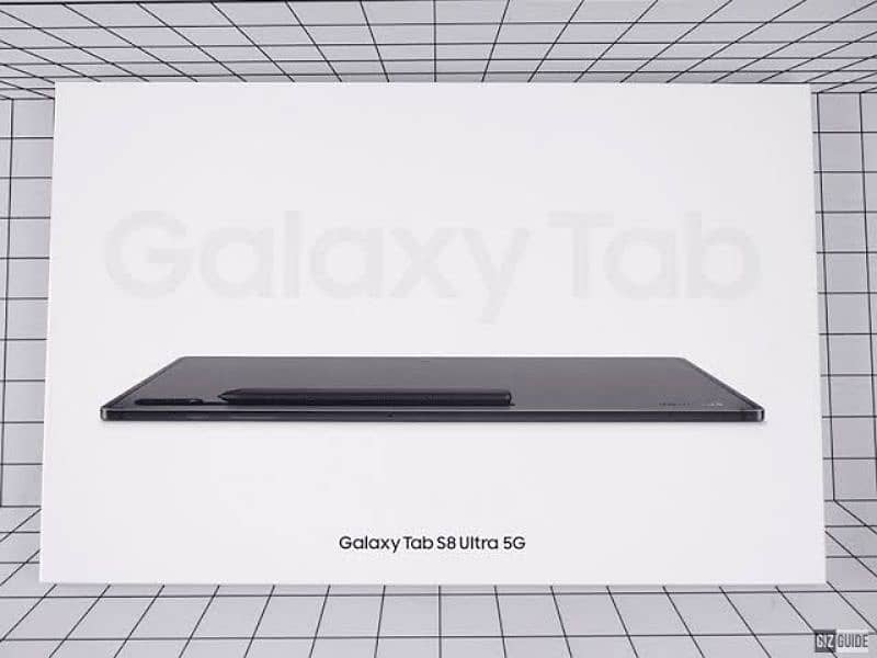 SAMSUNG TAB S8 ULTRA (X906)(12gb/256gb) 5G OFFICIAL BOX PACKED 2