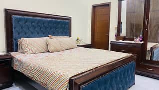 Pure Wooden Bed set