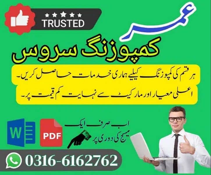 Urdu English Composing and Data entry 0