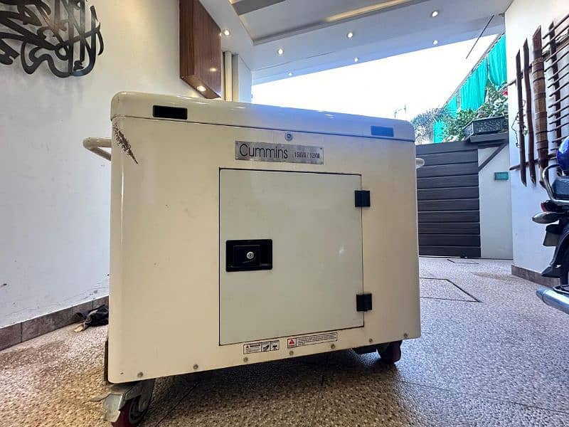15 KVA almost new generator for sale 5