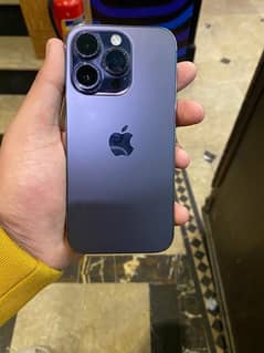 iPhone 14 Pro d purple clour 128 gb battery 94