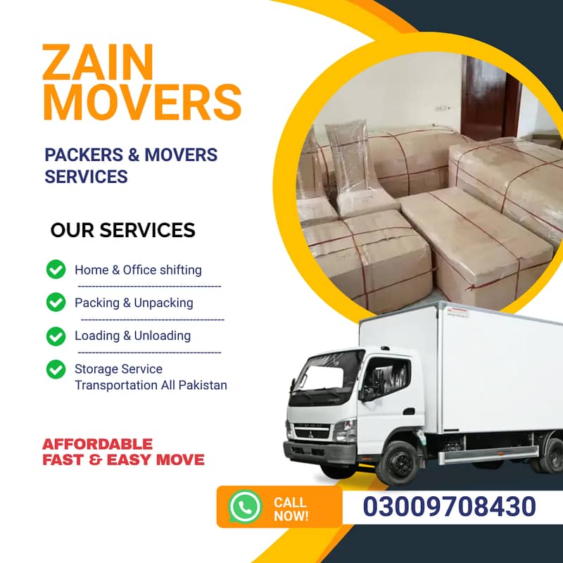 Packers Movers service,Home Shifting,Relocation,Cargo, Goods Transport 1