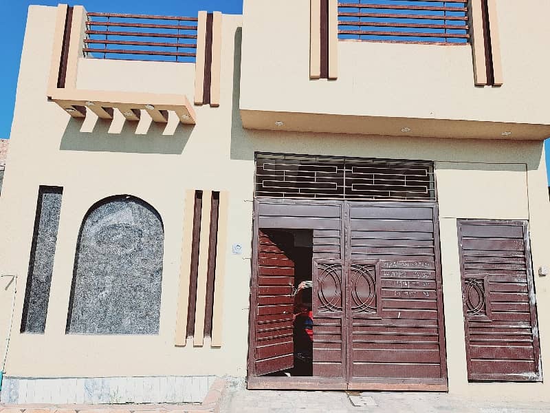 5 Marla New Single Story Beautiful House For Sale In Sufiyan Garden 17