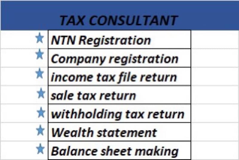 Tax consultant 0