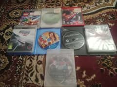 PS3 and PS4 games in good condition