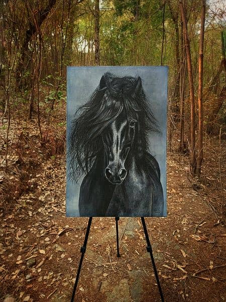 Horse Oil painting 2