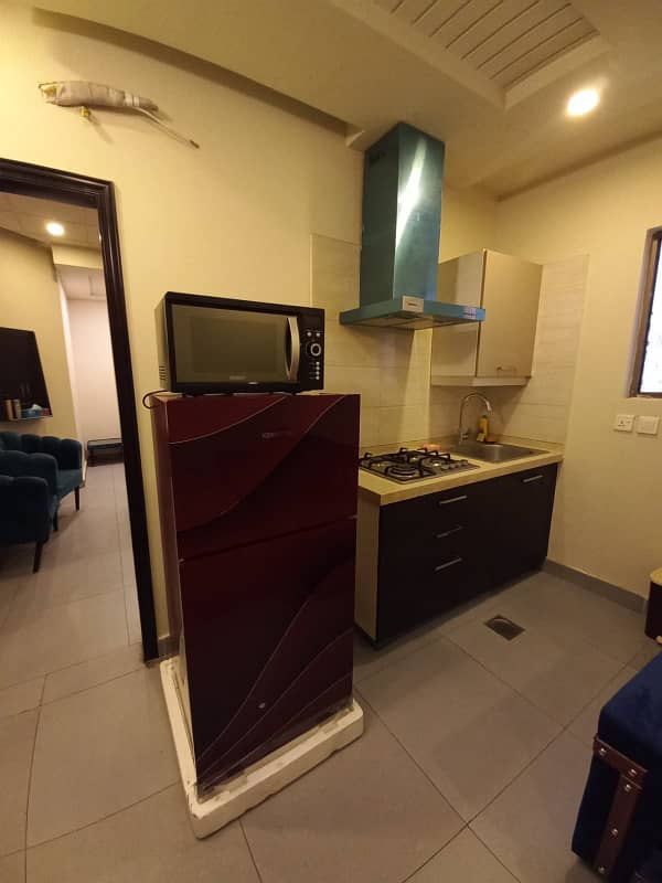 1 Bed Fully Furnished Flat Available For Rent In Zarkon Heights G-15 Islamabad 7