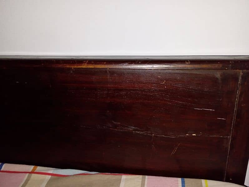 Pure wood single bed for sale 0