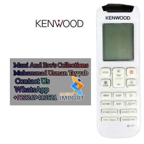 AC Remote Genuine and Universal Brand available 03269413521 5