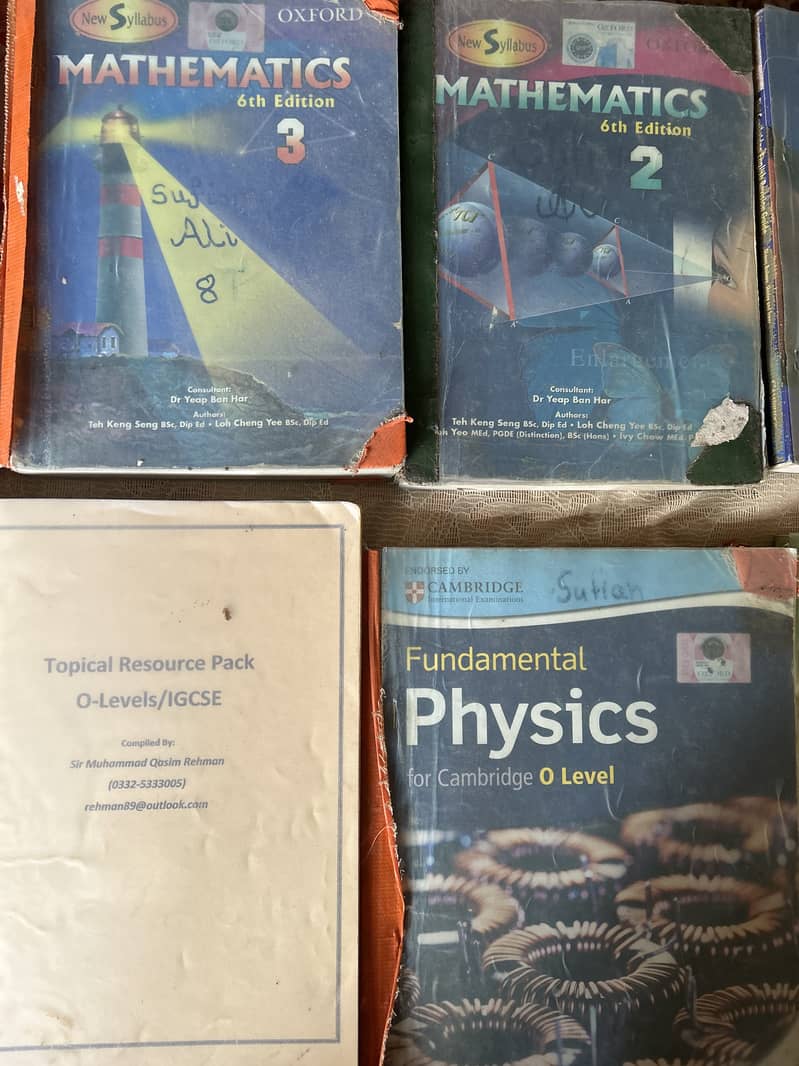 Olevels books, notes and past papers 2