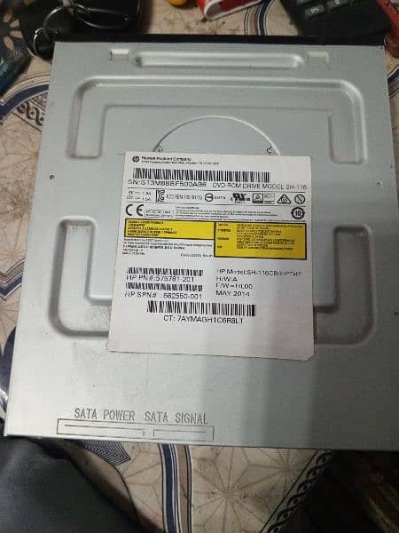 Hp DVD/CD romdrive model 116 in good condition for sale 0
