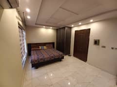 Studio Furnished apartment is available for rent in Quaid block bahria town lahore.