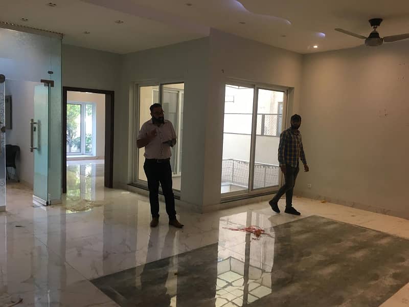 One Kanal Beautiful Luxurious Brand New Lower Portion For Rent in DHA Phase 5 Lahore 0