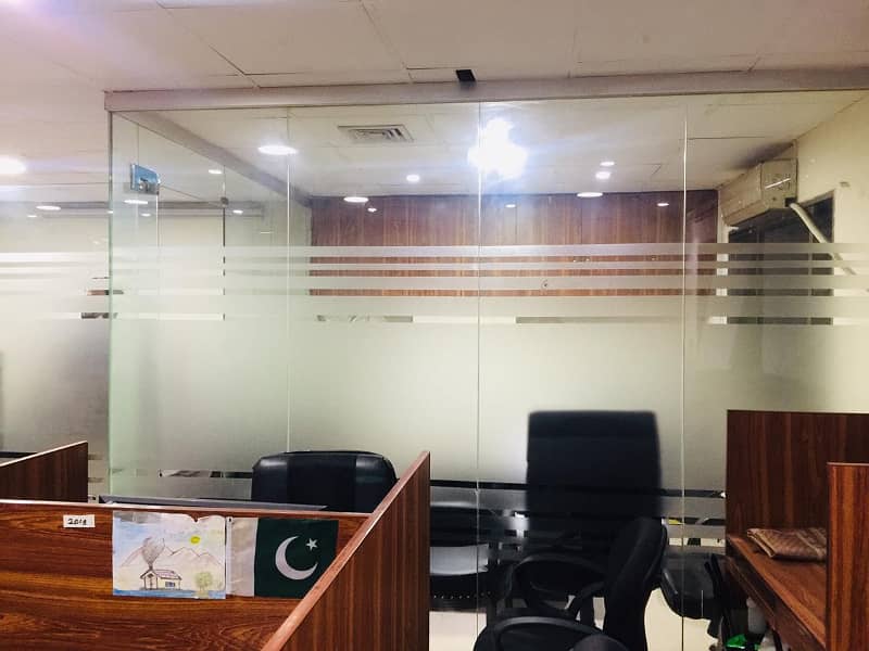 Area 825 Square Feet Brand New Office For Rent In Main Boulevard Road Gulberg 2