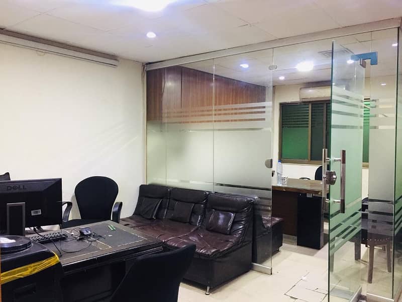 Area 825 Square Feet Brand New Office For Rent In Main Boulevard Road Gulberg 6